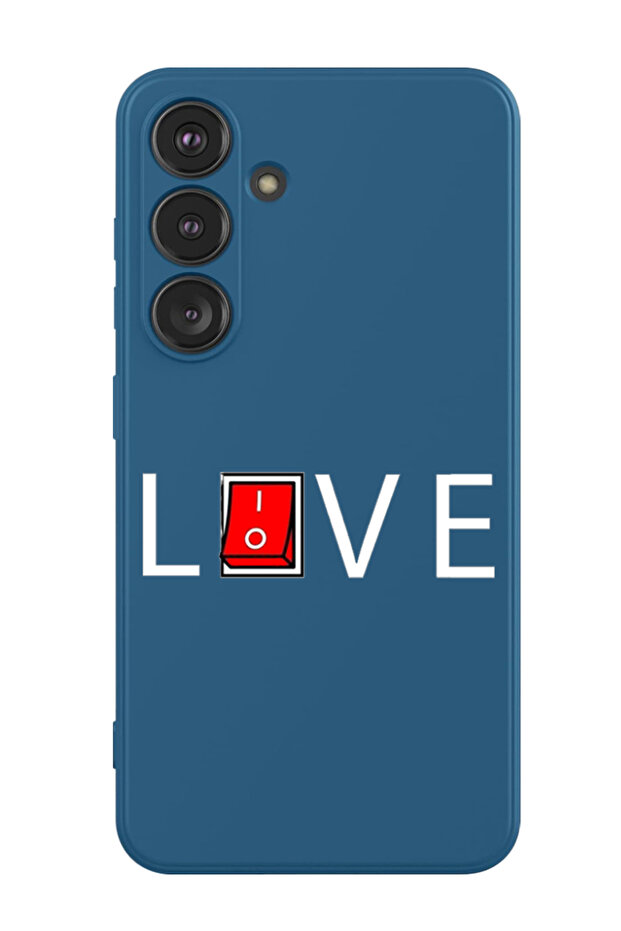Protective Liquid Silicone Shockproof Case For Samsung Galaxy S24 Plus (Blue) - Live