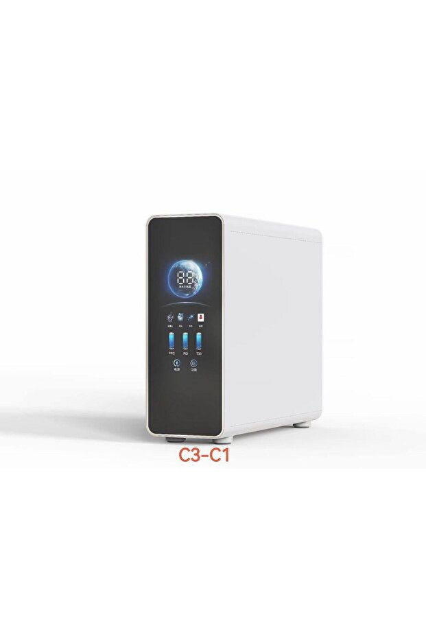 under sink Water purifier with RO 600 GPD with faucet dispenser easy installation and filter change