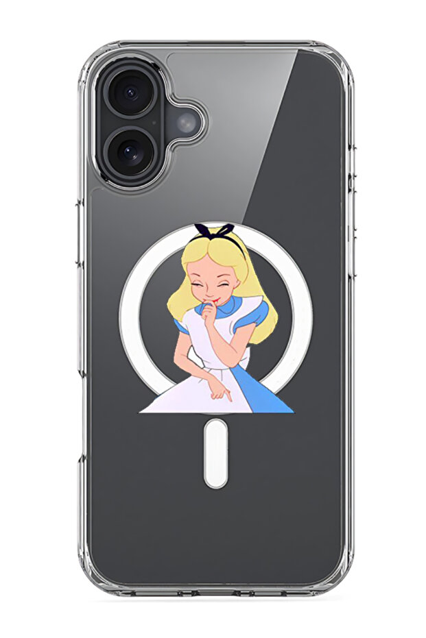 iPhone 16 Magsafe Case Compatible with, Shockproof Phone Bumper Cover - Alice Gigling