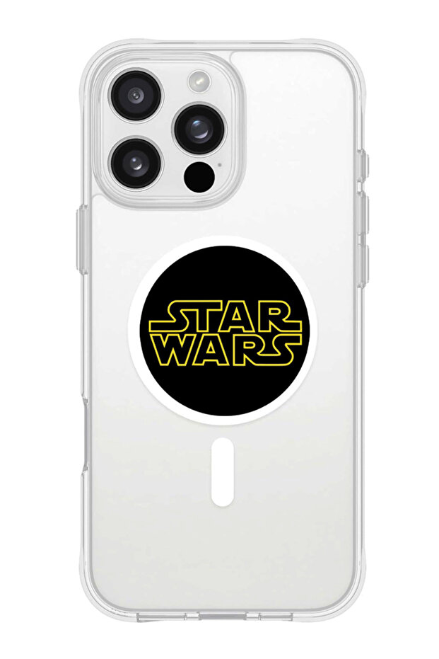 iPhone 16 Pro Magsafe Case for iPhone Compatible with, Shockproof Phone Bumper Cover - Star wars