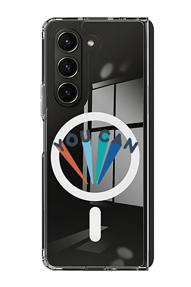 Case for Samsung Galaxy Z Fold 5 Compatible with MagSafe, Shockproof Phone Bumper Cover You can