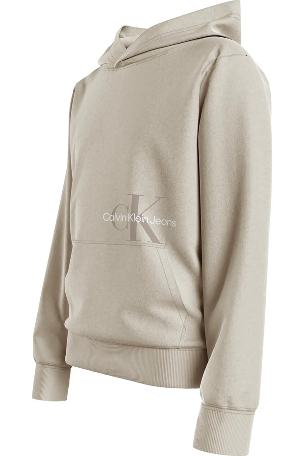 MONOGRAM OFF PLACED Kadın Krem Sweatshirt - 4