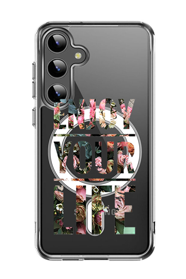 Case for Samsung Galaxy S24 Compatible with MagSafe, Shockproof Bumper Cover Enjoy your rally copy