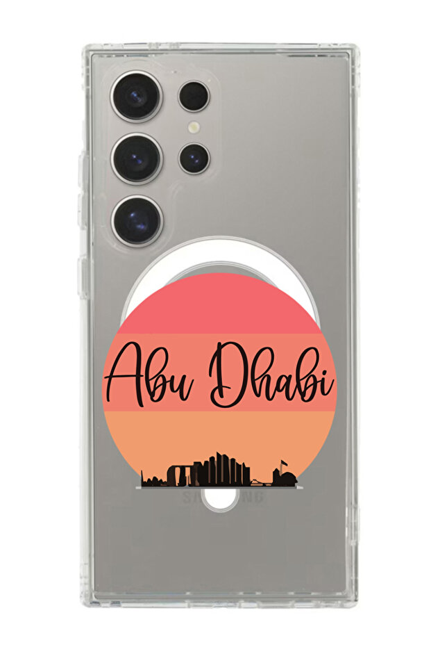 Case for Samsung Galaxy S24 Ultra Compatible with MagSafe, Shockproof Bumper Cover Abu dhabi Sun