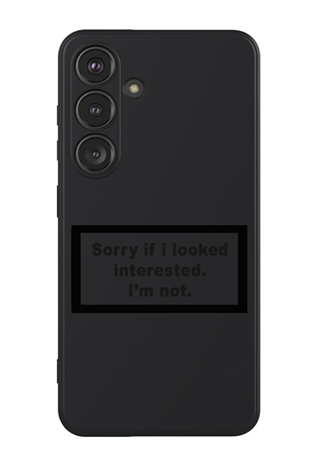 Protective Liquid Silicone Shockproof Case For Samsung Galaxy S24 Plus (Black) - I am not black