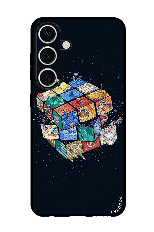 Protective Case Anti Scratch Shock Proof Bumper Cover For Samsung Galaxy S24 Plus Cube
