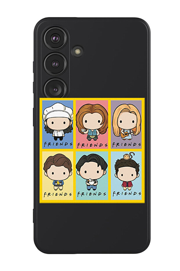Protective Liquid Silicone Shockproof Case For Samsung Galaxy S24 Plus (Black) - friends