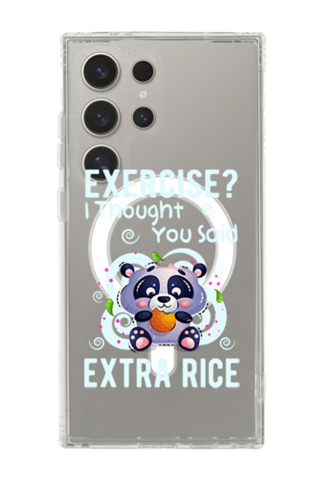 Case for Samsung Galaxy S24 Ultra Compatible with MagSafe, Shockproof Bumper Cover Extra rice