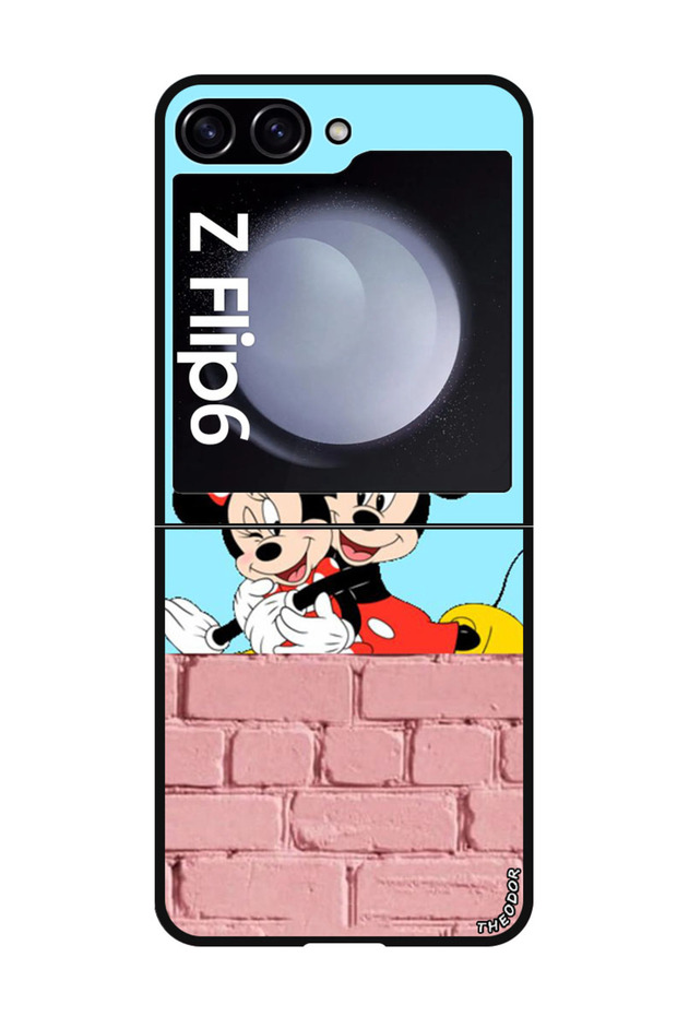 Protective Case Anti Scratch Shock Proof Bumper Cover For Samsung Galaxy Z Flip 6 Mickey