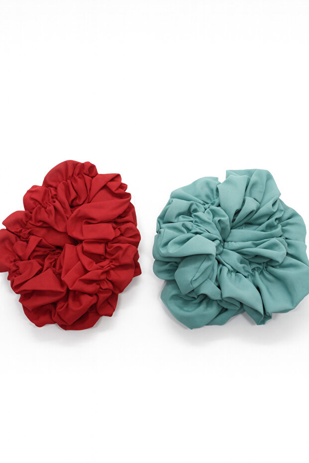2 Color Color Satin Bagel Buckle Sets