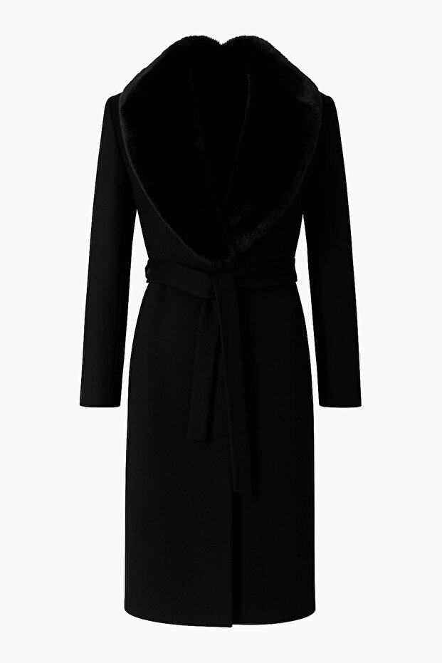 Siyah Kadın Kaban 3139 - 2