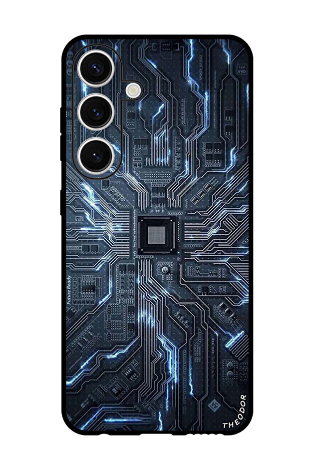 Protective Case Anti Scratch Shock Proof Bumper Cover For Samsung Galaxy S24 Plus Hardware Circuit