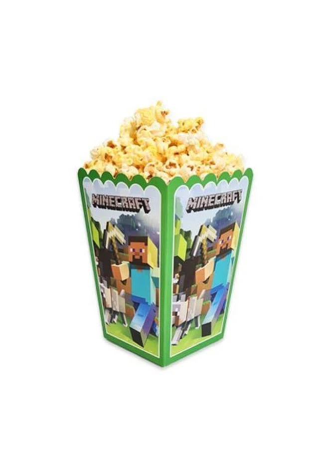 Mısır kutusu Pop Corn MİNECRAFT 8 li - 4