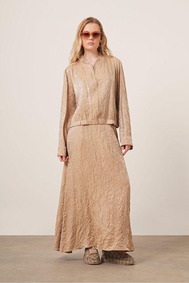 Women's Krash Skirt Suit Mink 31171