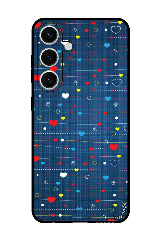 Protective Case Anti Scratch Shock Proof Bumper Cover For Samsung Galaxy S24 Plus Heart Strings