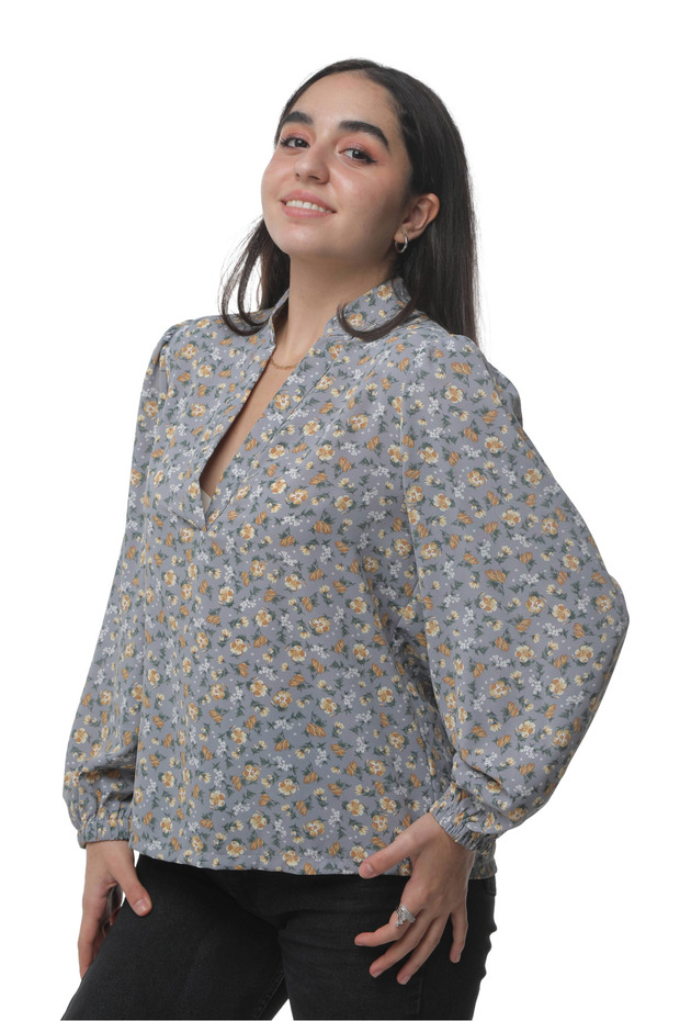 بلوزة زهرة المساء - 4