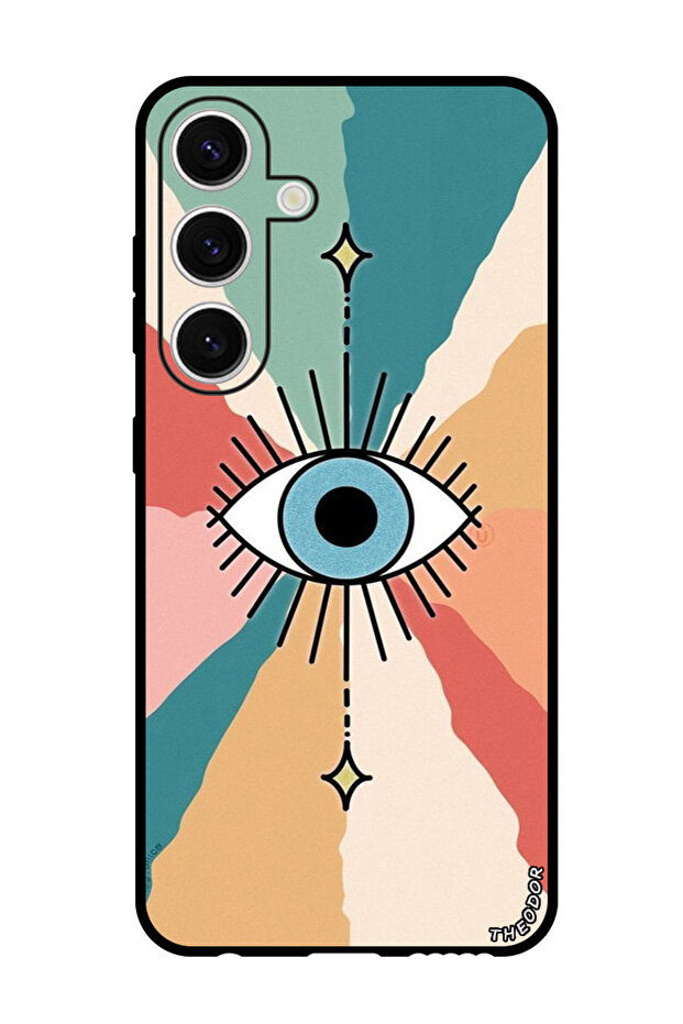 Protective Case Anti Scratch Shock Proof Bumper Cover For Samsung Galaxy S24 Plus Evil Eye 1