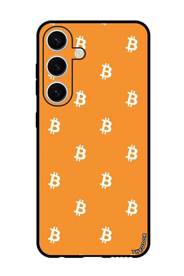 Protective Case Anti Scratch Shock Proof Bumper Cover For Samsung Galaxy S24 Plus Bitcoin