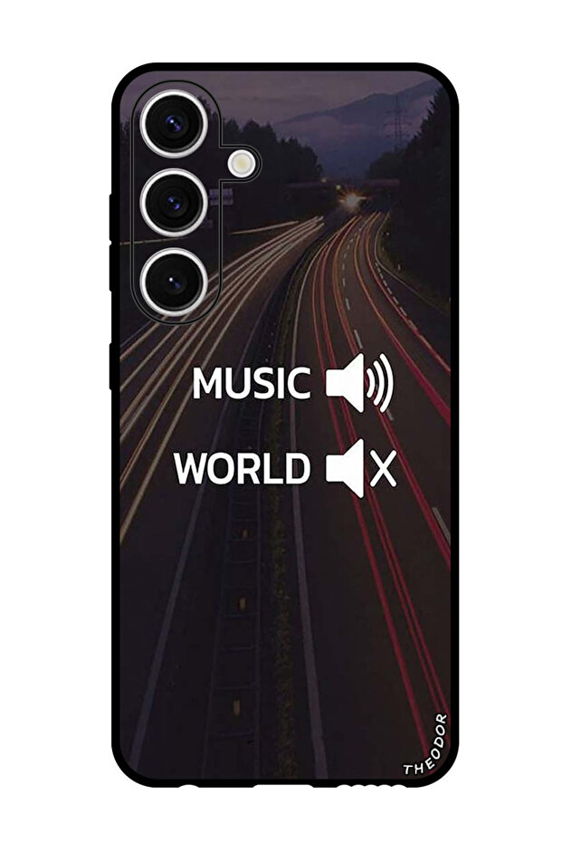 Protective Case Anti Scratch Shock Proof Bumper Cover For Samsung Galaxy S24 Plus Music Word