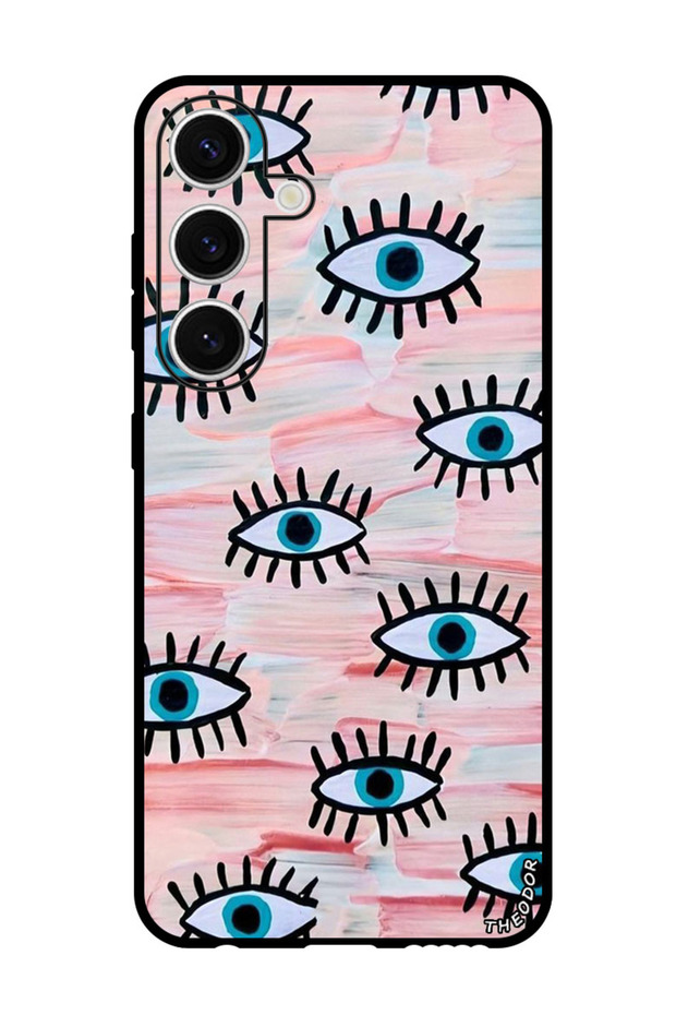 Protective Case Anti Scratch Shock Proof Bumper Cover For Samsung Galaxy S24 Plus Evil Eye