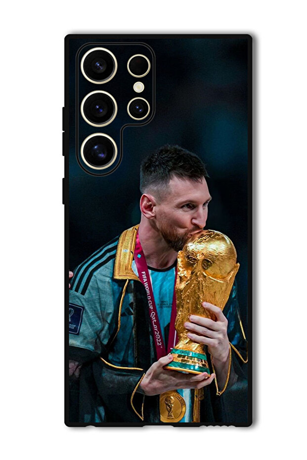 Protective Case Anti Scratch Shock Proof Bumper Cover For Samsung Galaxy S24 Ultra Messi 4