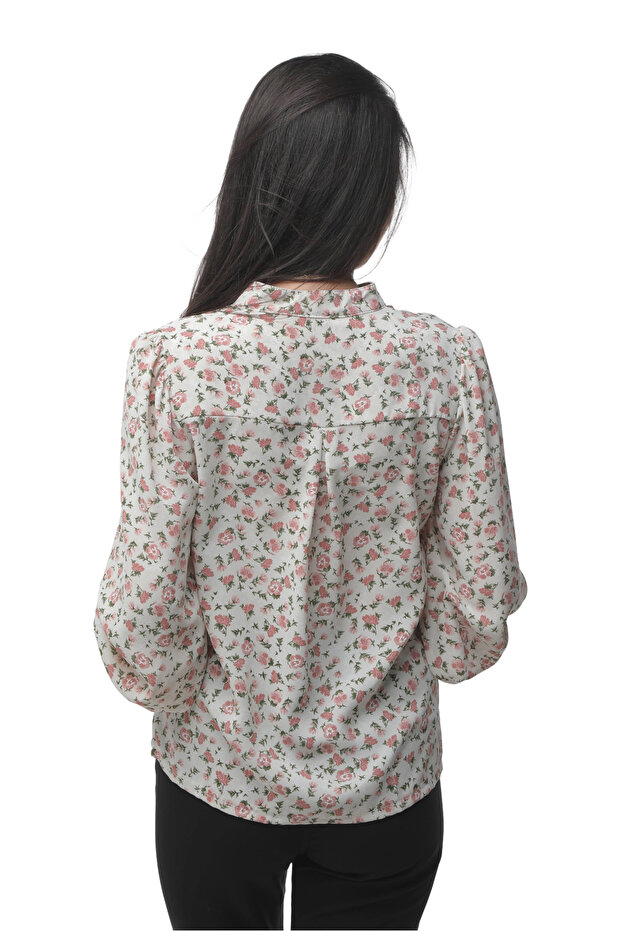 Evening flower blouse - 8