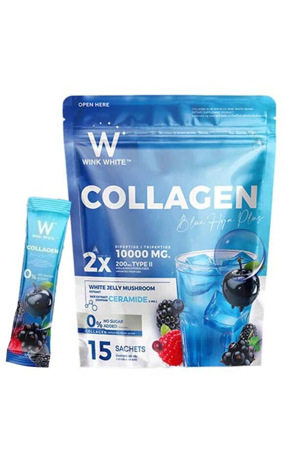 Collagen Blue HYA Plus – 15 Sachets x 12 g