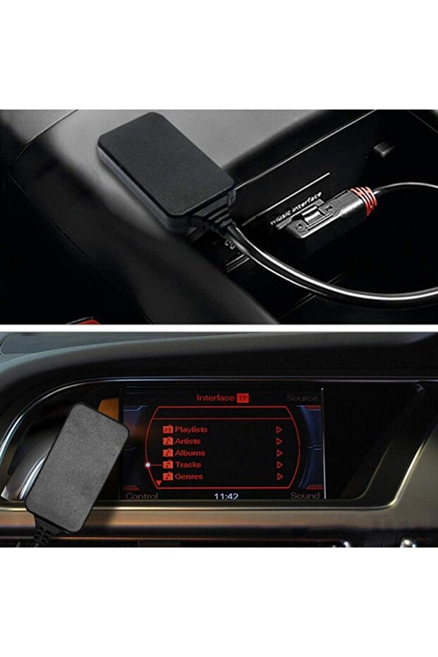 5.0 Aux Music Interface Adapter For Audio Cable Fits For Ami Mdi Mmi Q5 A5 A7 R7 S5 Q7 A6L A8L A4L - 2