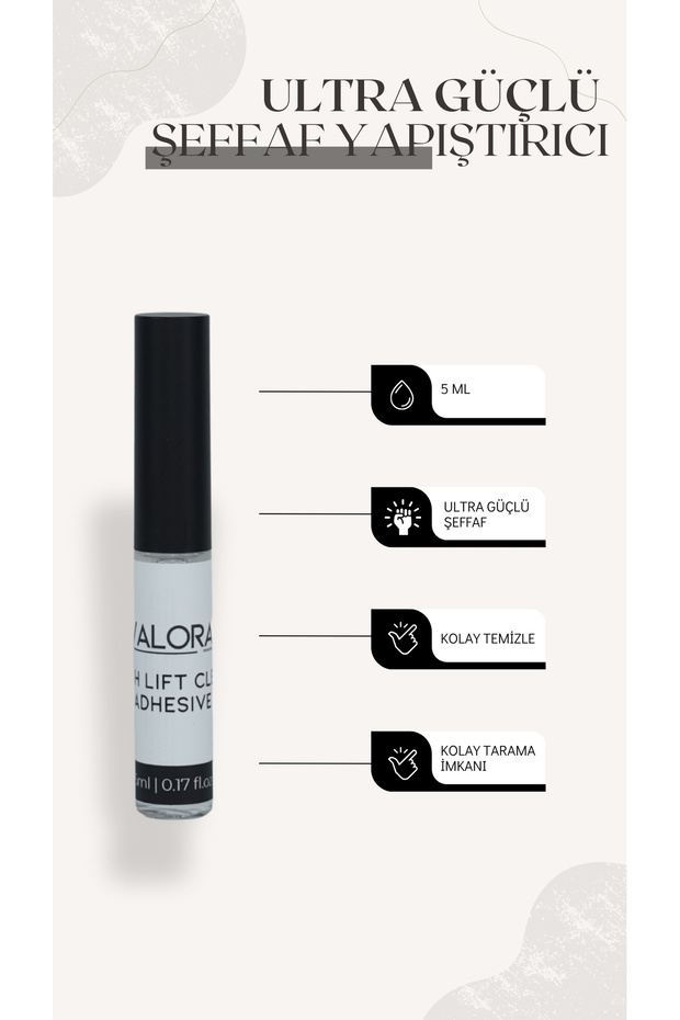 - ULTRA GÜÇLÜ ŞEFFAF KİRPİK LİFTİNG YAPIŞTIRICISI 5ML - 1