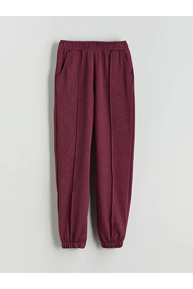Girls' Jogger Sweatpants with Elastic Waist (W5)