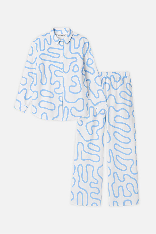 Shirt Pants Viscose Suit