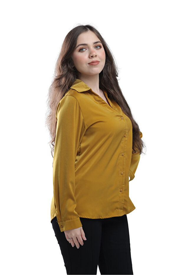 بلوزة حرير الغروب - 3