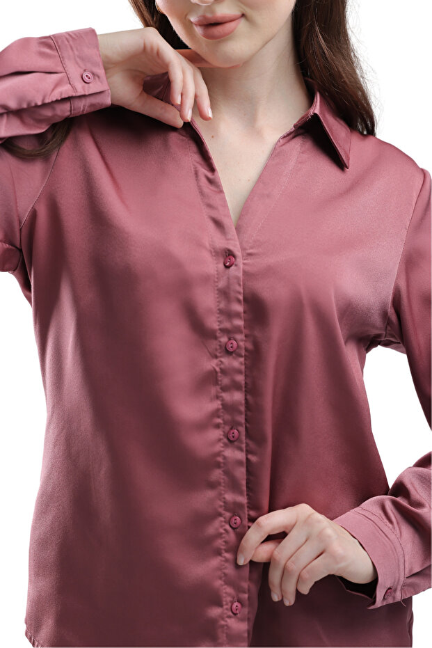 Sunset silk blouse - 3