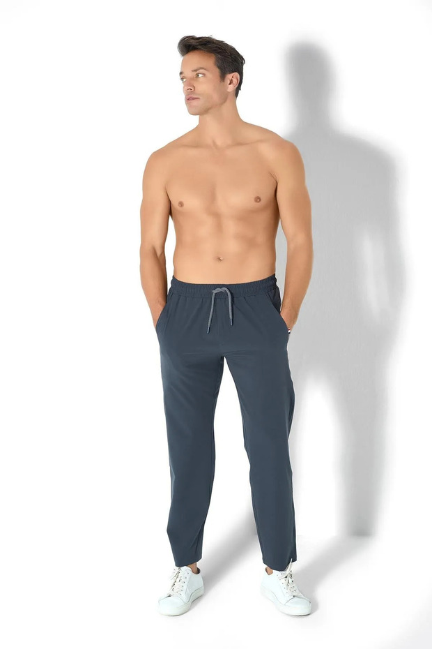 بنطال رياضي رجالي من خيطين-4032 - 1