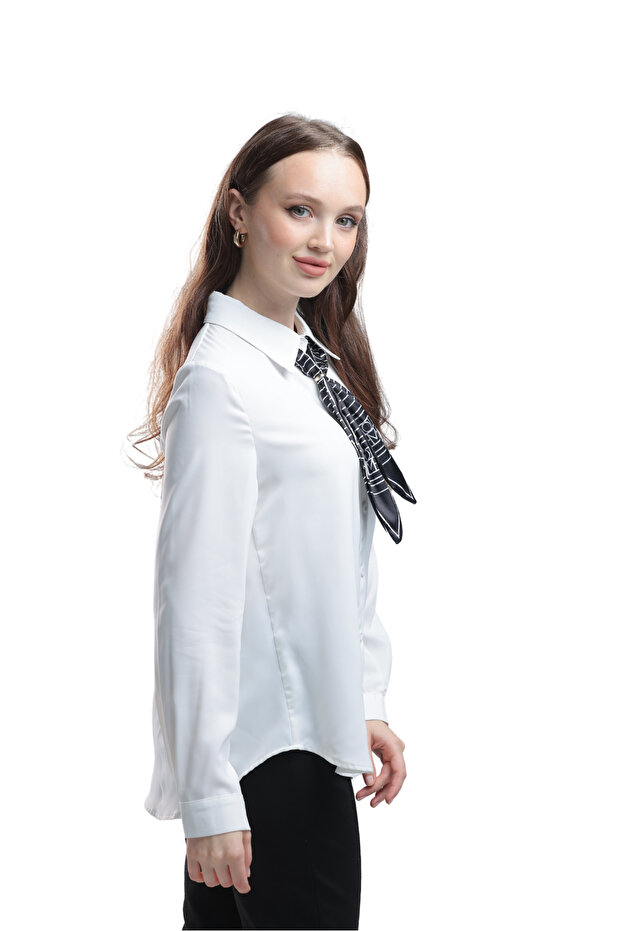 بلوزة الأناقة الكلاسيكية - 6