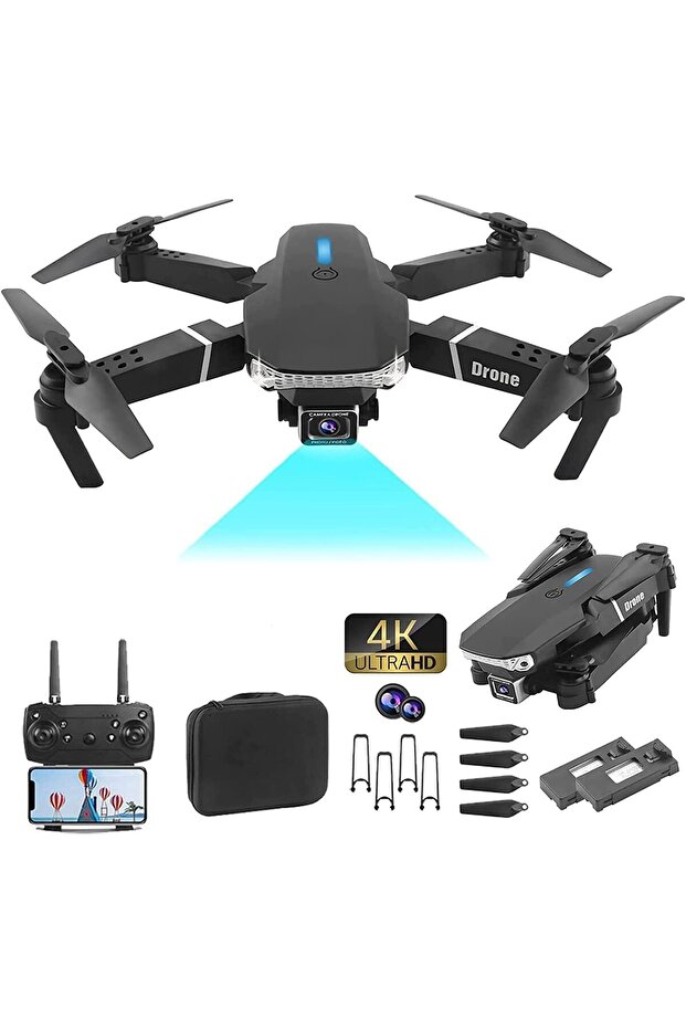 طائرة بدون طيار SmartGrist E88 Pro Mini مزودة بكاميرا 4K - 1