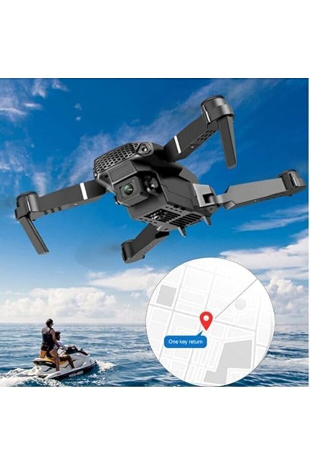 طائرة بدون طيار SmartGrist E88 Pro Mini مزودة بكاميرا 4K - 7