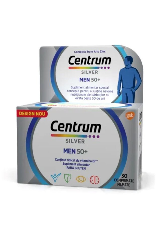 Centrum Silver 50+ for men, 30 tablets, Gsk