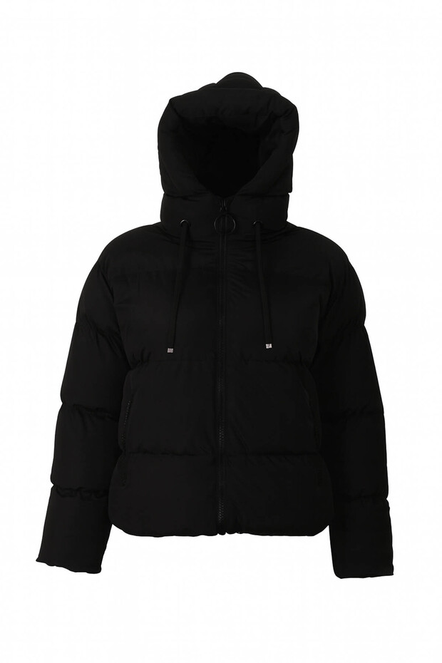 Siyah Kadın Mont Y02 - 1