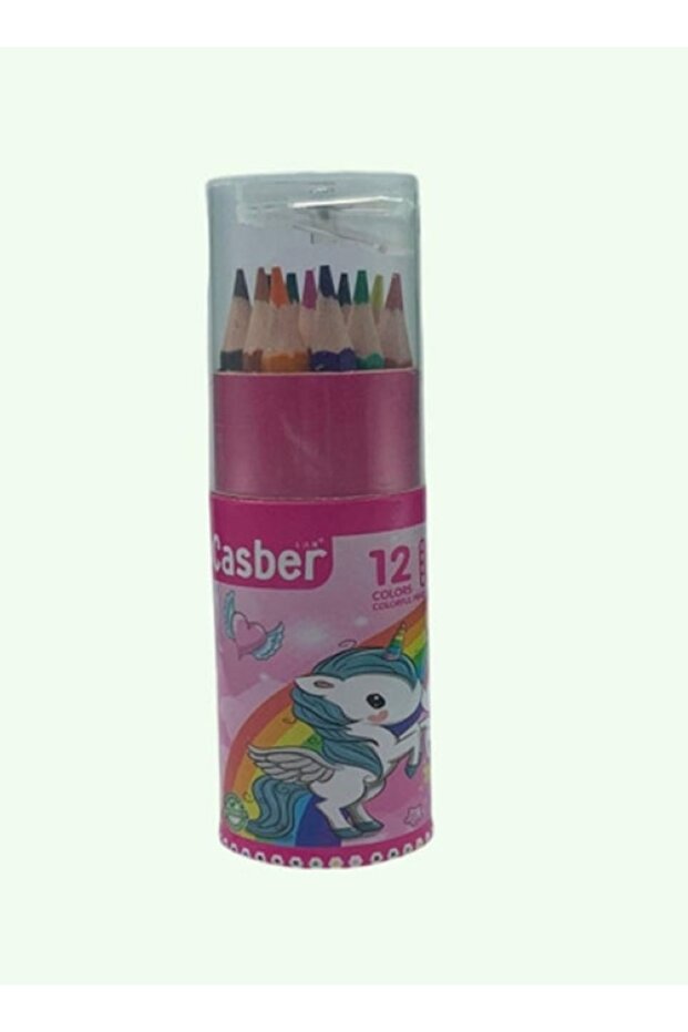 Casber Premium Colored Pencils - 12 Vibrant Colors for Art & Sketching