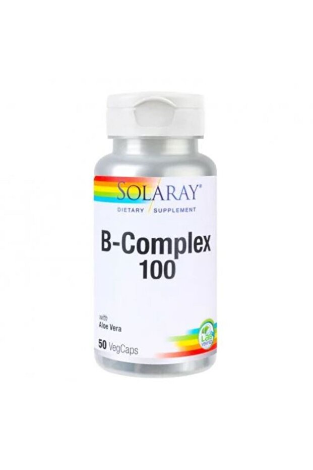 B-Complex 100 Solaray, 50 capsule, - 1