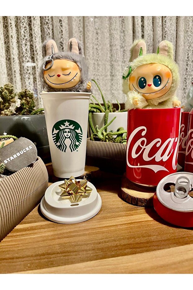 ( 2 ADET )Labubu Coca cola + Labubu Brewtiful Beasts 2 adet ürün gönderilmektedir + süpriz hediye - 3