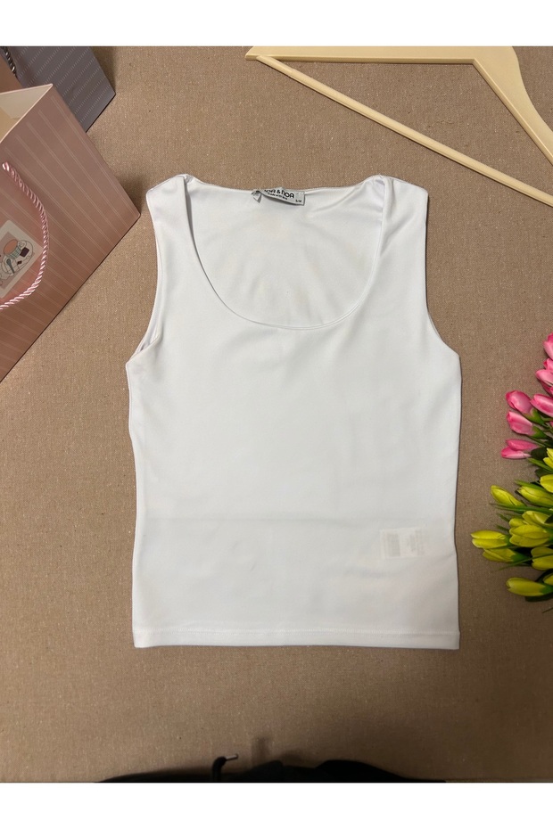 Basic Kalın Askılı Kadın Atlet - 1