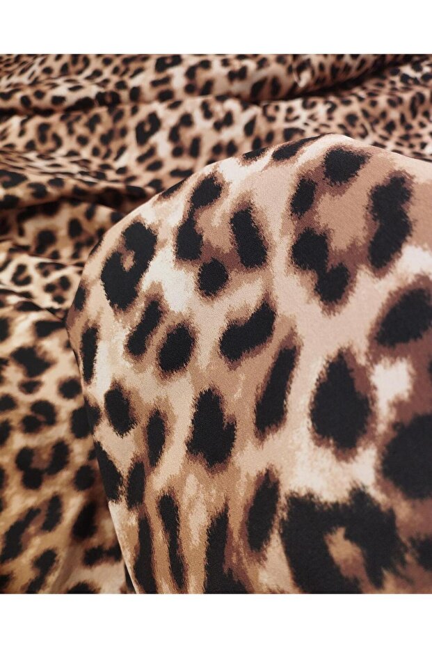 جيرسي بنقشة الفهد (العرض 130 سم × الطول 200 سم) - 4