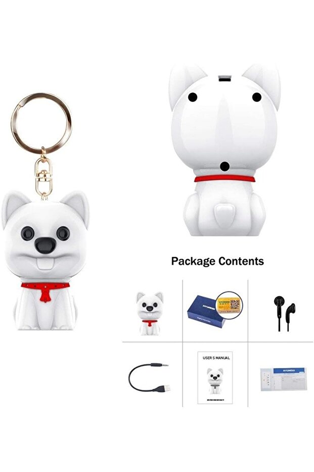 Mini Keychain Voice Recorder GL-16, Spy Device, MP3 Player, 8GB Memory - 6