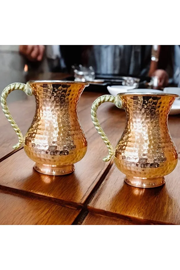 Bakır bardak 2 adet - 2