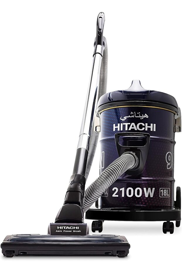 Drum Vacuum Cleaner 2100 Watts, 18L Tank Dust Capacity
