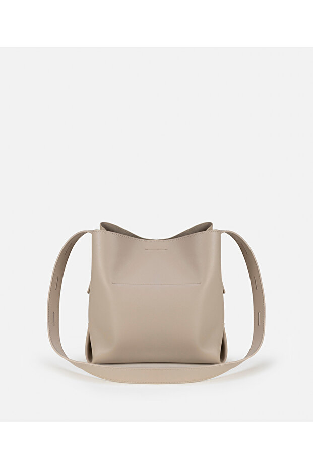 Deri görünümlü çanta - 5