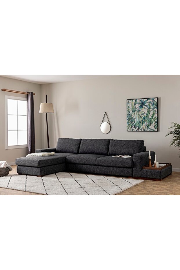 LOOP MİNİ KÖŞE KOLTUK, ANTRASİT - 2