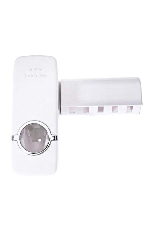 مجموعة موزع معجون الأسنان الأوتوماتيكي مع حامل فرشاة الأسنان - 1